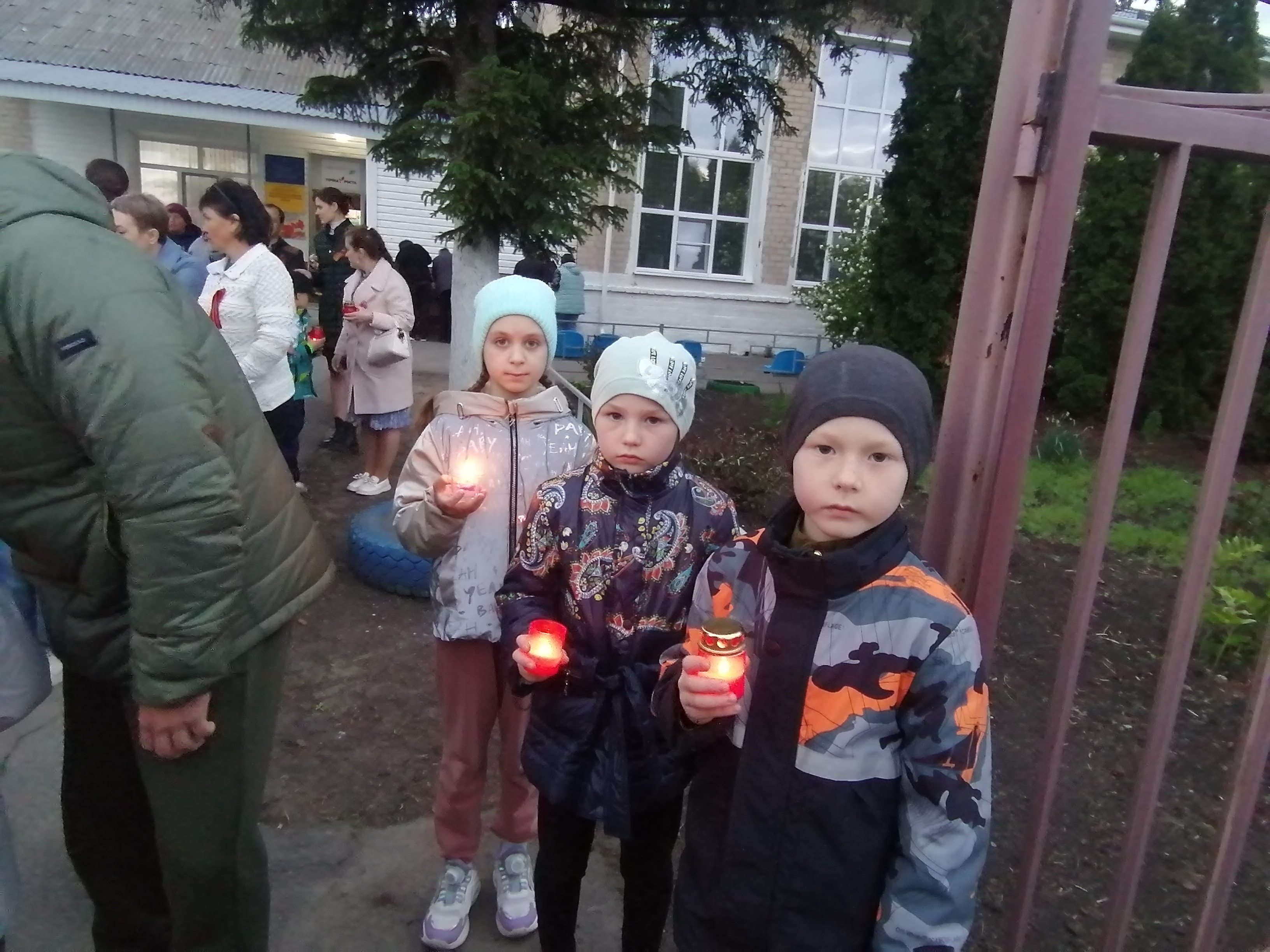 8 мая в п. Высоком состоялась Всероссийская акция &quot;Свеча памяти&quot;.